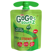 GoGo squeeZ<sup>®</sup> Apple Strawberry
